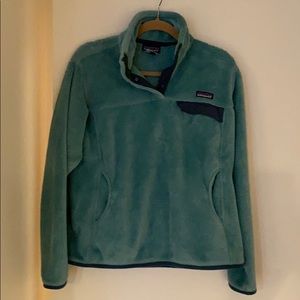 Blue Patagonia Snap T Pullover